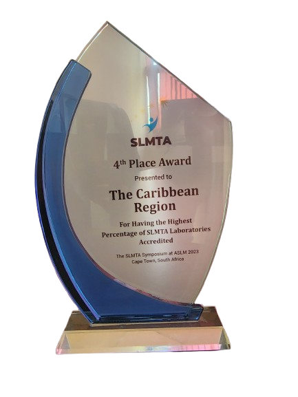 SLMTA 4th Place Award Caribbean Region